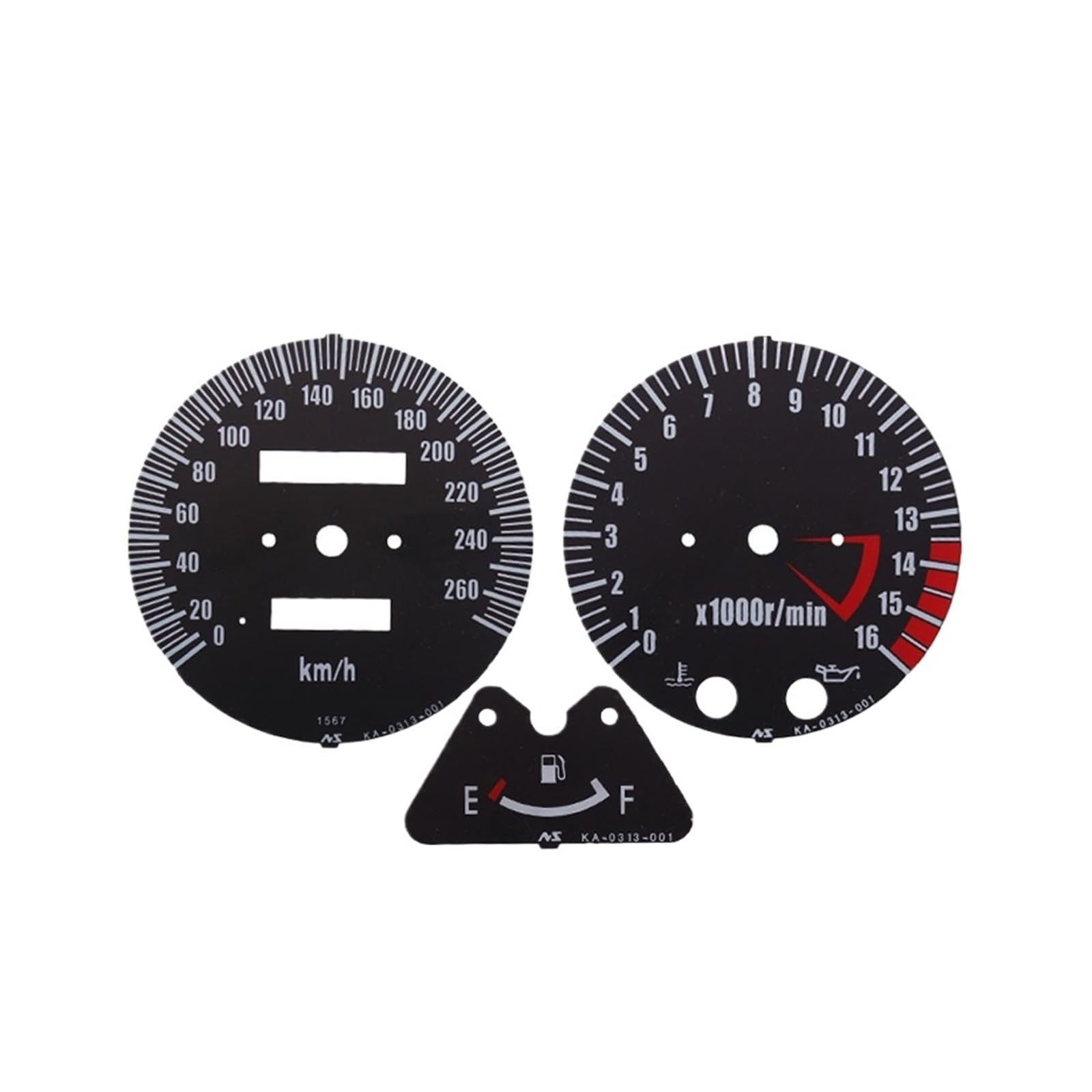 Amazon.co.jp: KVKMGDEK(小さな店) 計器スピードメーターフェイス